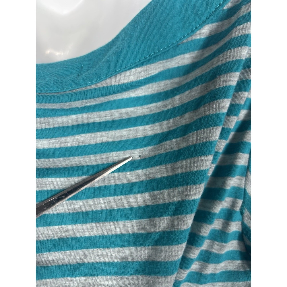 Hannah Striped‎ Knit Y2K Tunic Top Size M Preppy Fairy Grunge Alternative Indie - Picture 8 of 12